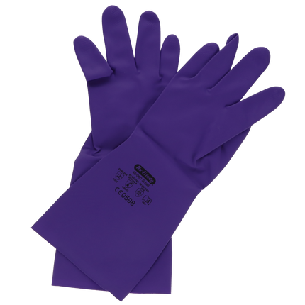 Lilac Utility Nitrile Gloves, Small, # 7, 3/Box, 40-060