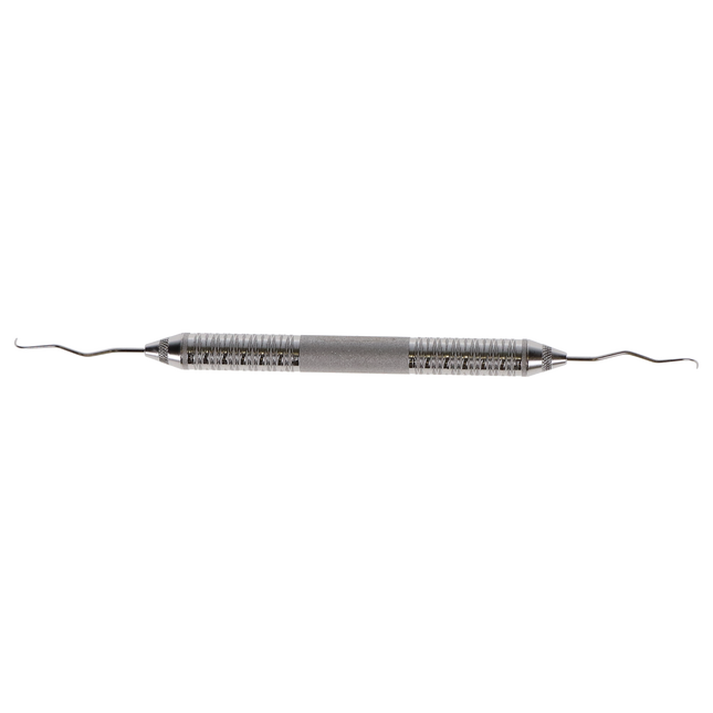 Explorer, Double-Ended, 11/12AF, # 6 Satin Steel Handle, 1/Pk, EXD11/12A6