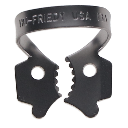 Rubber Dam Clamp, # 13A, Lower Left Molars, Satin Steel, 1/Pk, RDCM13A