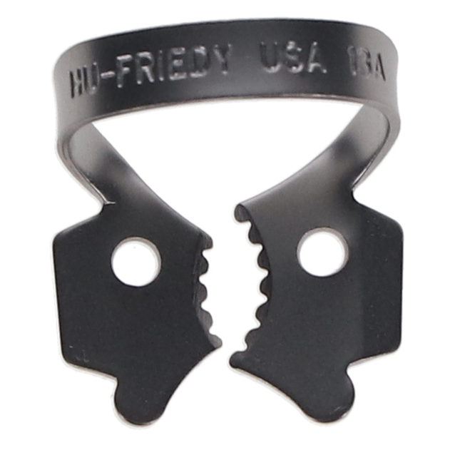 Rubber Dam Clamp, # 13A, Lower Left Molars, Satin Steel, 1/Pk, RDCM13A