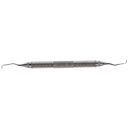 Gracey Curette, Double-Ended, 11/12, # 6 Satin Steel, Mesial Surface of Posterior Teeth, 1/Pk, SG11/126