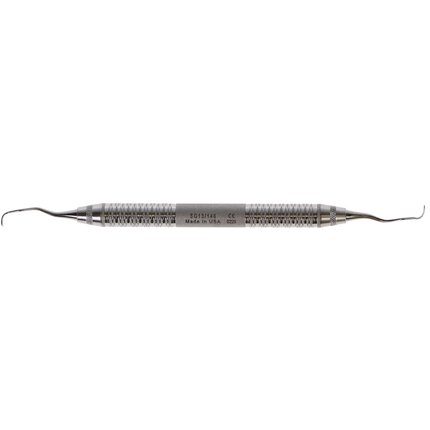 Gracey Curette, Double-Ended, 13/14, # 6 Satin Steel, Distal Surface of Posterior Teeth, 1/Pk, SG13/146