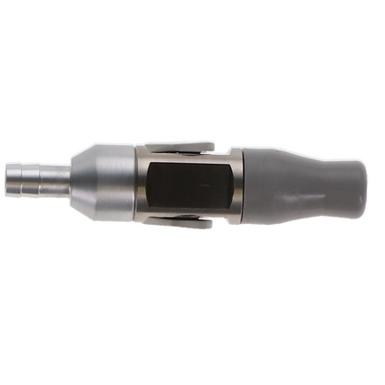 Bull Frog Saliva Ejector Valve, with Swivel Tubing Adapter and Silicone Tip, Aluminum, 1/Pk, B11119