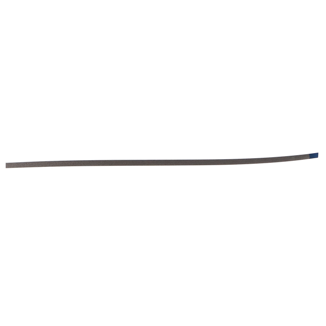 Metal Finishing Strips, Refill, # 300-A Width Mesh, 90 Micron, 2.6 mm, Coarse, Blue, 12/Pk, 000256