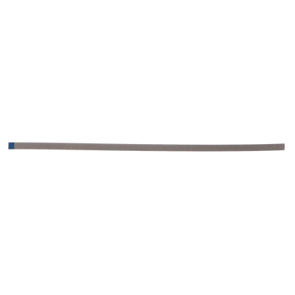 Metal Finishing Strips, Refill, # 300-B Width Mesh, 90 Micron, 3.3 mm, Coarse, Blue, 12/Pk, 000257