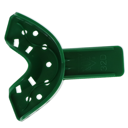 Coe Disposable Perforated Spacer Trays, # 32D, Partial Anterior, 12/Pk, 253212