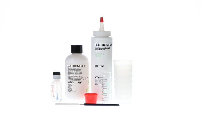 Coe-Comfort Edentulous Tissue Conditioner, Professional Package, 341001
