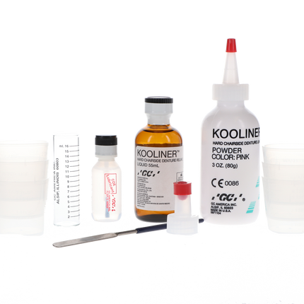 Kooliner Chairside Hard Denture Reline Material, Professional Pack, 1/Pk, 345001