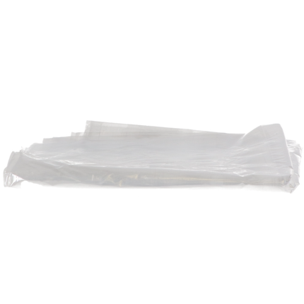 Brixton Disposable Chair Sleeve, Half, 27.5" x 24", Clear, 200/Pk, 505