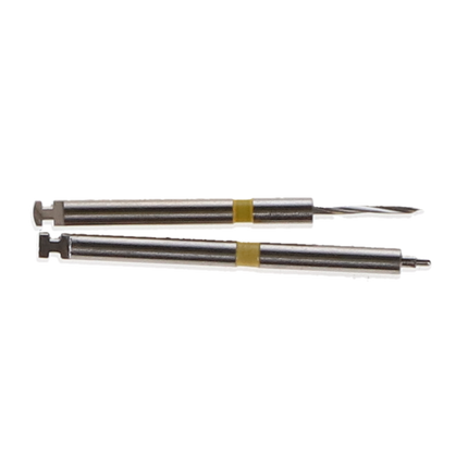 Flexi-Post, Stainless Steel, Standard Refill, # 0, Yellow, 10/Pk, 130-0