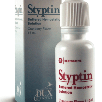 Styptin, 20% Buffered Aluminum Chloride, 15 ml, Cranberry, 1/Pk