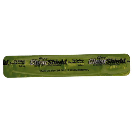 DMG - Kolorz ClearShield Fluoride Varnish Bubblegum 35/Pk