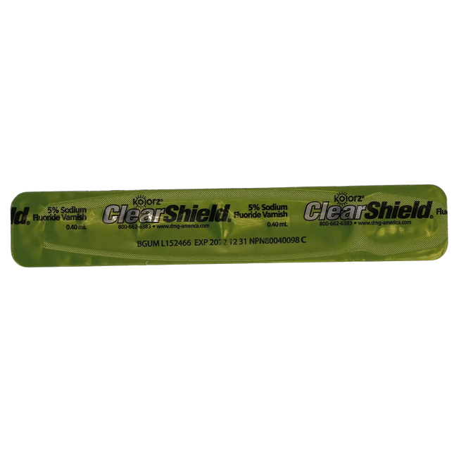 DMG - Kolorz ClearShield Fluoride Varnish Bubblegum 35/Pk