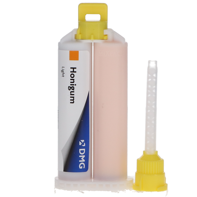 Honigum Automix VPS Impression Material, Cartridge Pack, Light Body, Regular Set, 25 ml, Honey, 4/Pk