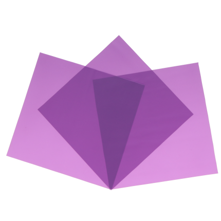 Rubber Dam, Non-Latex, 6" x 6", Medium, Lavender, Mint, 15/Pk, 19500