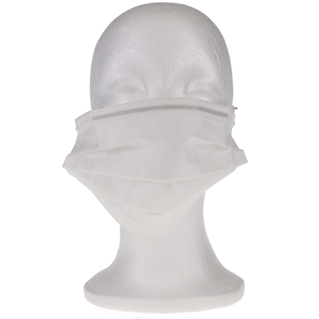 Ultra Sensitive Earloop Masks, ASTM Level 3, White, 50/Pk, GCFCXS