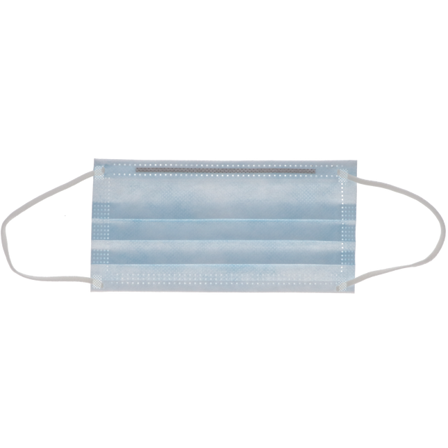 Procedural Earloop Face Masks, ASTM Level 2, Blue, 50/Pk, GCPBL