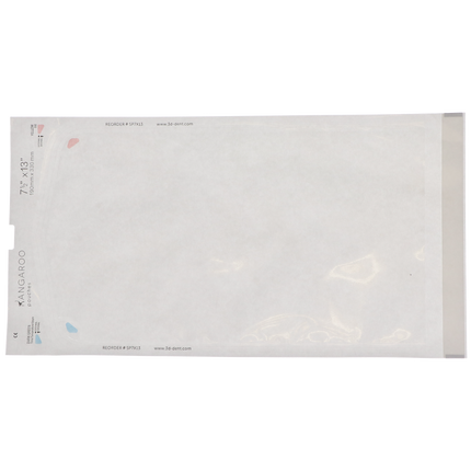 Duo-Check Self-Sealing Pouches, 3.5" x 5.25", 200/Pk, SCXS