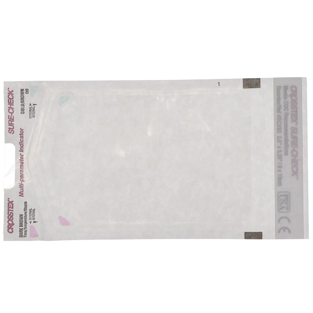 Crosstex - Sure-Check - Sterilization Pouches - 3.5 x 5.25
