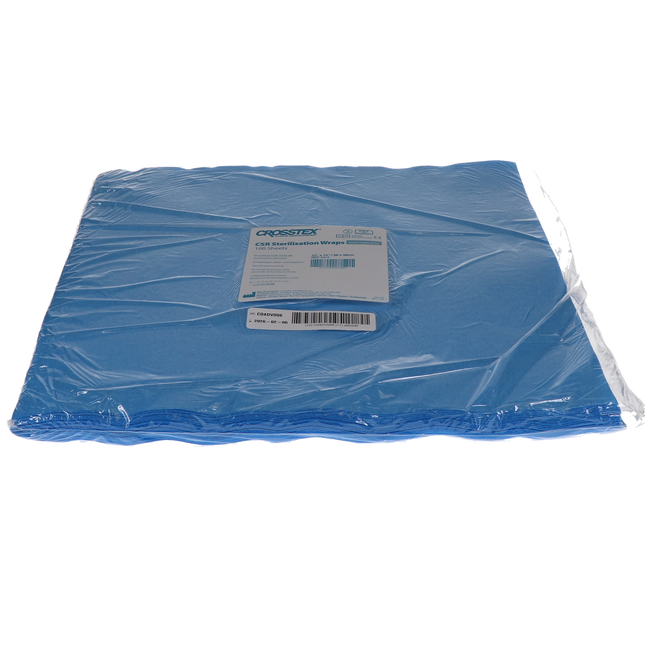 CSR Sterilization Wraps, 15 x 15 in, Blue, 500/Pk, SW15-CASE