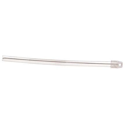 Advantage Disposable Saliva Ejectors, Plastic, Latex-Free, Fixed Tips, Clear/Clear, 100/Pk, ZCCI