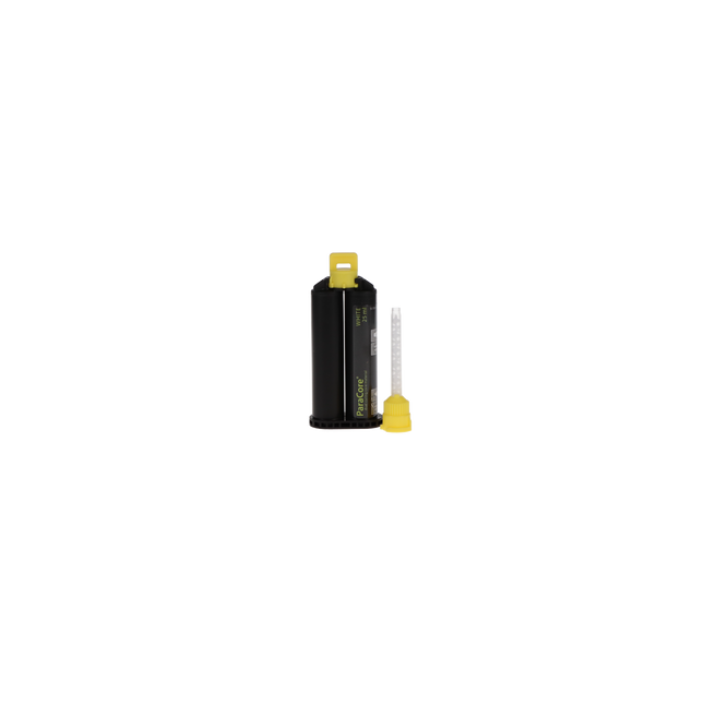 ParaCore Automix Glass-Reinforced Core Build-Up Material, Dual-Cure, Syringe Refill, 25 ml, White, 1/Pk, C5854