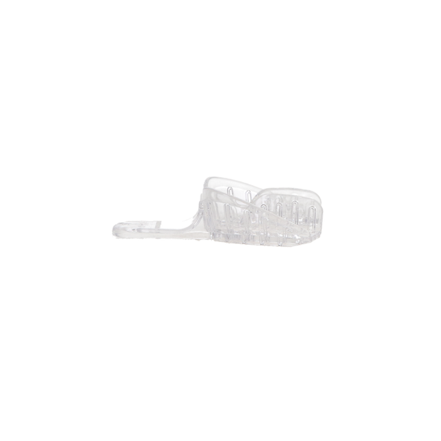 President, Impression Tray, Disposable, Clear, Perforated, # 4, Lower Medium, 12/Pk, C6904