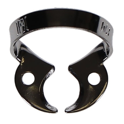 Hygenic Rubber Dam Clamp, Gloss Finish, # W3, Wingless, 1/Pk, H03814