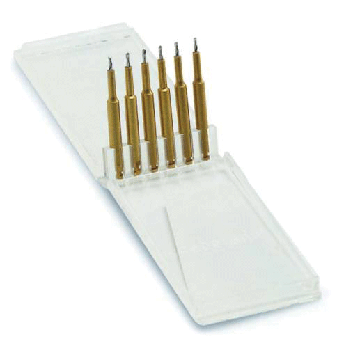 Thread Mate System Kodex Drills, K93, 0.021" x 0.157", Silver, 6/Pk, K93