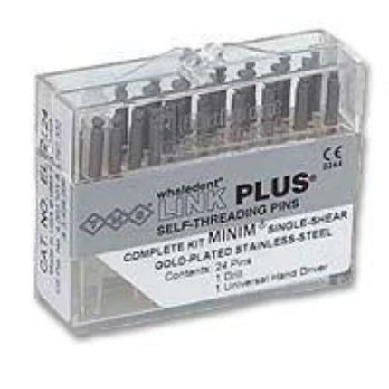 Coltene - TMS Link Plus L-731 Minim 2/1 Silver .021" / .525 mm Gold-Plated stainless