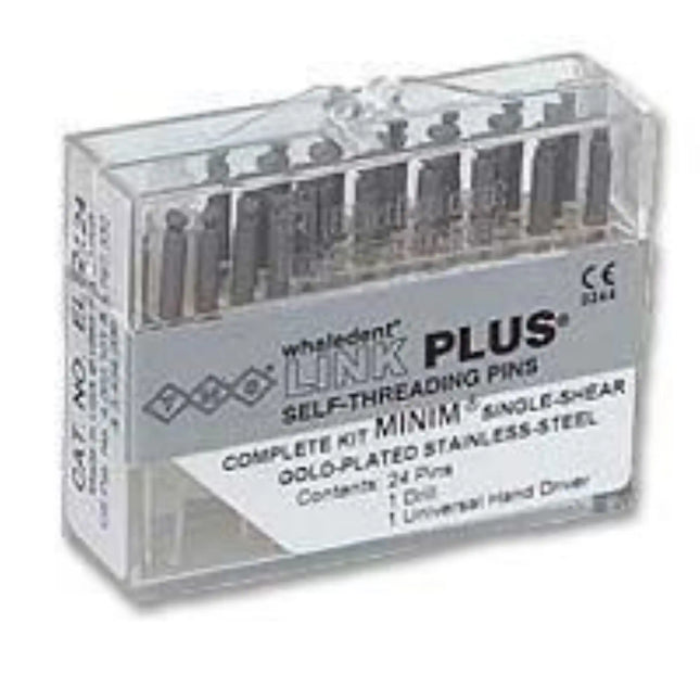 Coltene - TMS Link Plus L-731 Minim 2/1 Silver .021" / .525 mm Gold-Plated stainless