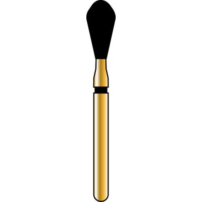 Alpen Multilayer Diamond Burs, FG, Pear, # KS5, 3.1 mm, Super Coarse, Black, 5/Pk, 60032705