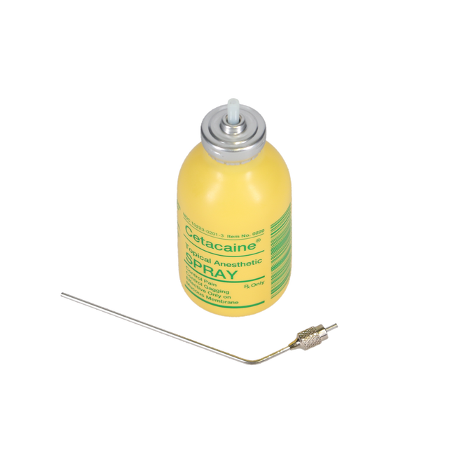 Cetacaine Topical Anesthetic Spray, 20 g/Can, 1/Pk