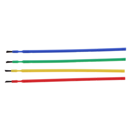 Benda Brush Single-Ended Applicators, Regular, Assorted, 144/Box, 370101