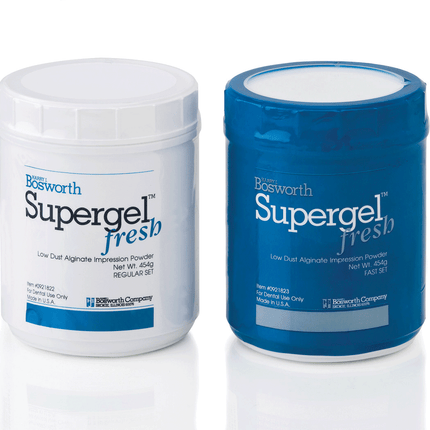 Supergel Fresh Alginate Impression Material, Regular Set, Canister, 1 lb, Berry Cherry, 1/Pk, 921822
