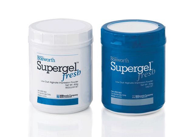 Supergel Fresh Alginate Impression Material, Regular Set, Canister, 1 lb, Berry Cherry, 1/Pk, 921822