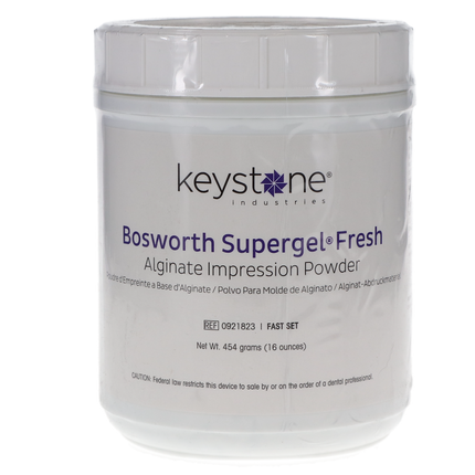 Supergel Fresh Alginate Impression Material, Fast Set, Canister, 1 lb, Berry Cherry, 1/Pk, 921823