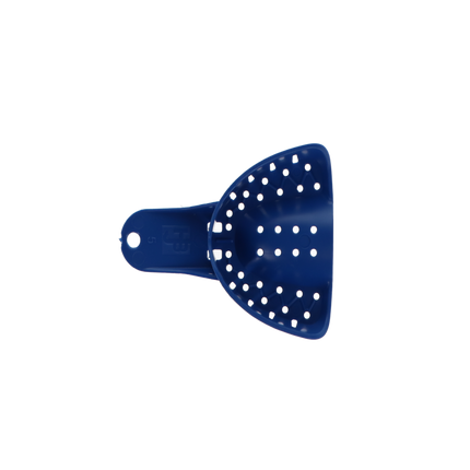 Tray Aways Disposable Plastic Impression Trays, Perforated, # 5, Small, Upper, 12/Pk, 921886