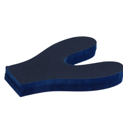 Bausch - Articulating Paper Horseshoe StripsBlue 50/pk