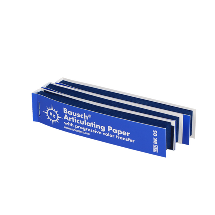 Articulating Paper Straight Booklets, 200 microns, Blue, 300/Pk, BK05