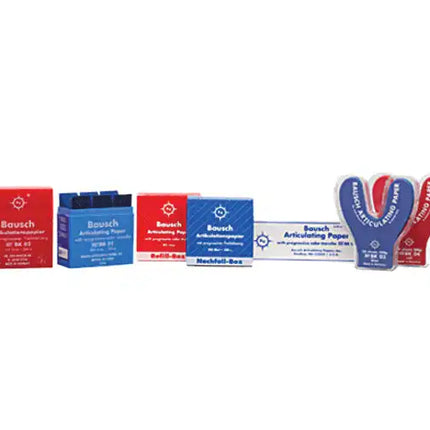 Bausch - Articulating Paper Strips Refill Box Red 300/Pk