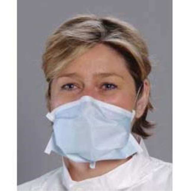 Critical Cover PFL Headband Face Masks, with Single Headband, Blue, 300/Pk, 108