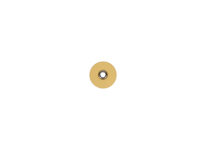 Sof-Lex XT Contouring and Polishing Discs, Extra Thin, Pop-On, 1/2", Superfine, Yellow, 85/Pk, 2382SF