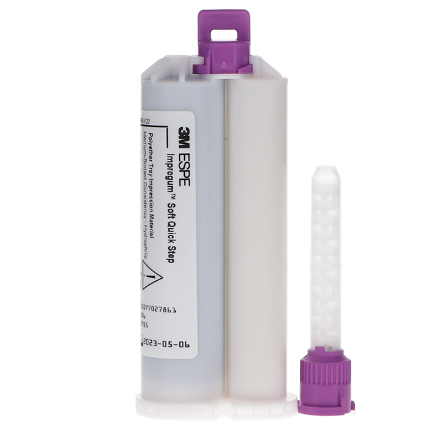 Impregum Garant Soft Polyether Impression Material, Medium Body, Quick Step, Tray Refill, Mint, 1/Pk