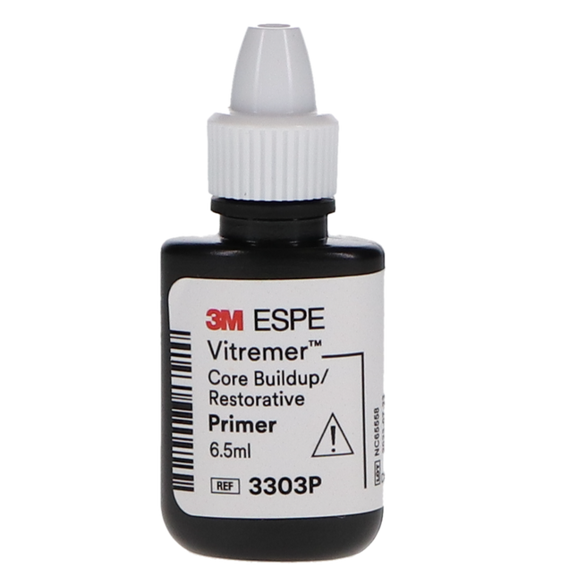 Vitremer Core Buildup Restorative, Light-Cure, Primer Refill, 6.5 ml, 1/Pk