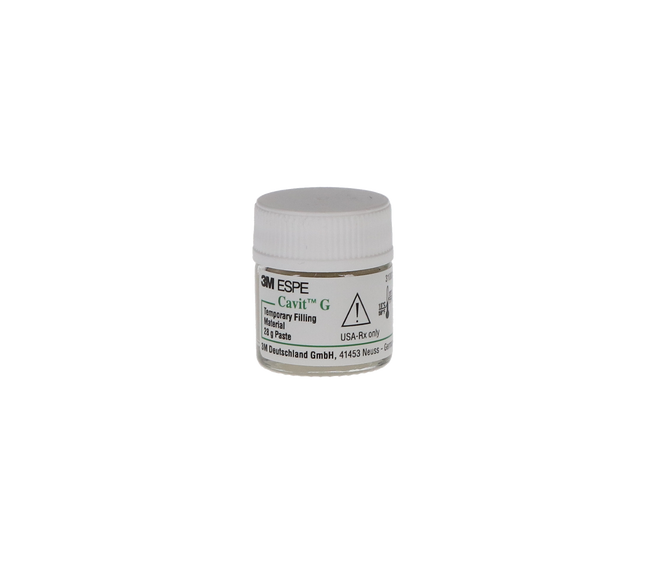 Cavit-G Single Jar, Gray (Soft) Temporary Filling Material, Self-Cure, 28 Gm - 44313
