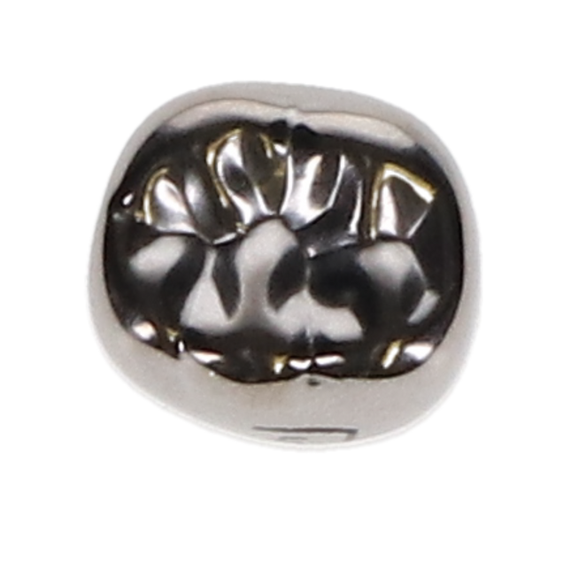 Ion Nichro Stainless Steel Molar Crowns, First Permanent Molar, # 5 Lower Right, 5/Pk, 6LR5