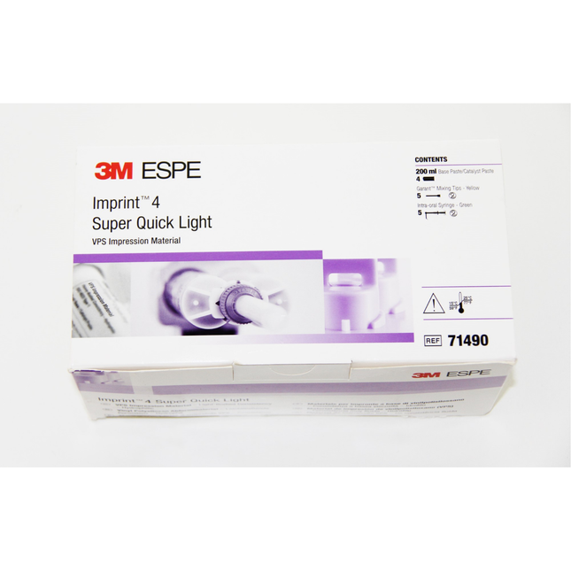 Imprint 4 Garant VPS Impression Material, Refill, Light Body, 50 ml, 4/Pk
