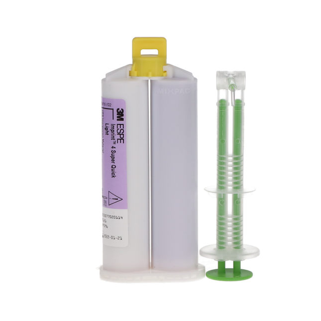 Imprint 4 Garant VPS Impression Material, Refill, Super Quick, Light Body, 50 ml, Purple, 4/Pk