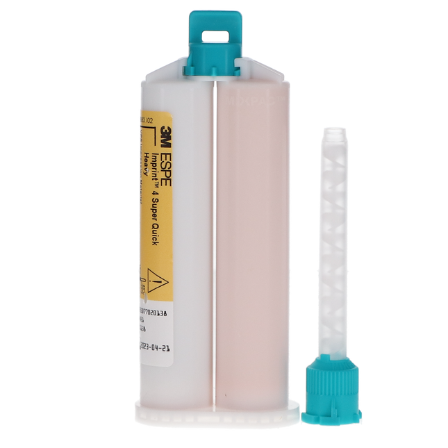 Imprint 4 Preliminary Garant VPS Impression Material, Heavy Body, Super Quick, Refill, 4/Pk